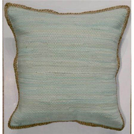 LR RESOURCES LR Resources PILLO07283BLUFFPL 20 x 20 in. Square Pillow; Blue PILLO07283BLUFFPL